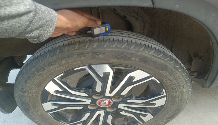 2022 Renault Kiger RXZ TURBO CVT DUAL TONE, Petrol, Automatic, 24,491 km, tyre