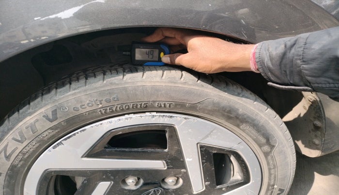 2023 Hyundai AURA S 1.2 CNG, Petrol, Manual, 30,202 km, tyre