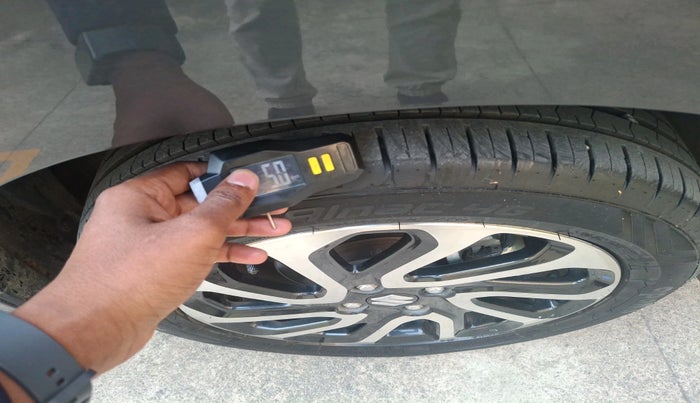 2023 Maruti Baleno ALPHA 1.2 AGS, Petrol, Automatic, 9,438 km, tyre