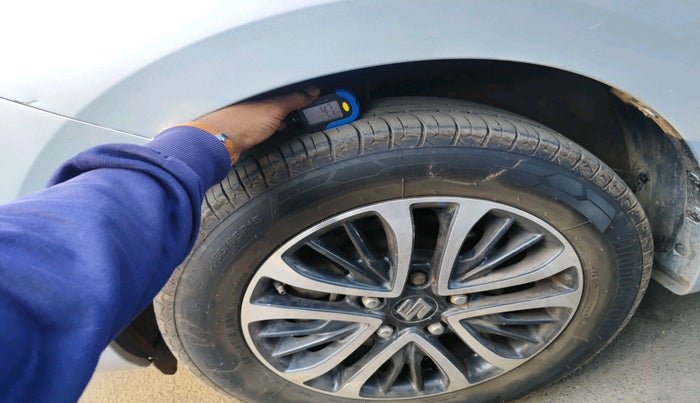 2023 Maruti Ertiga ZXI (O) CNG, Petrol, Manual, 61,351 km, tyre