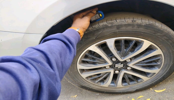 2023 Maruti Ertiga ZXI (O) CNG, Petrol, Manual, 61,351 km, tyre