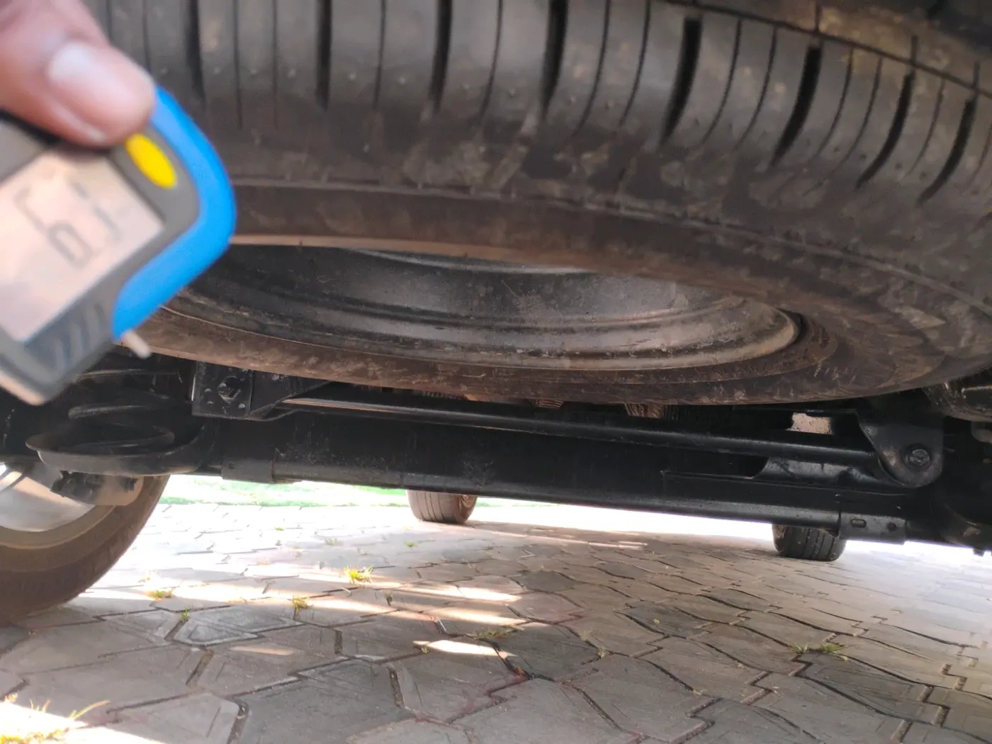 2021 Tata Safari XZA PLUS 6S ADVENTURE, Diesel, Automatic, 62,421 km, tyre