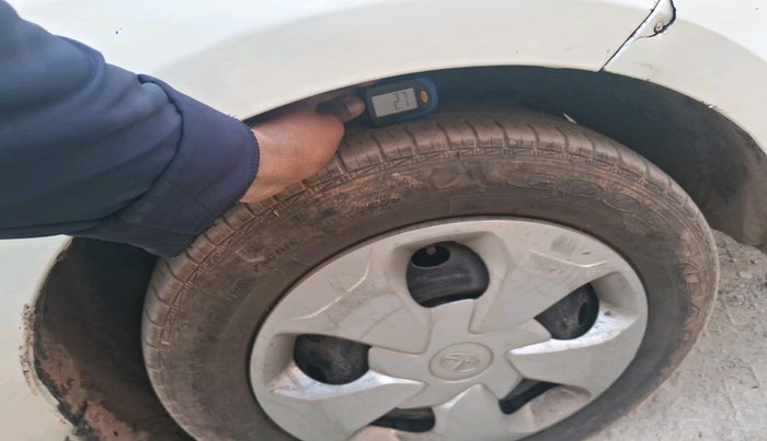 2022 Tata TIGOR XZ CNG, Petrol, Manual, 75,991 km, tyre