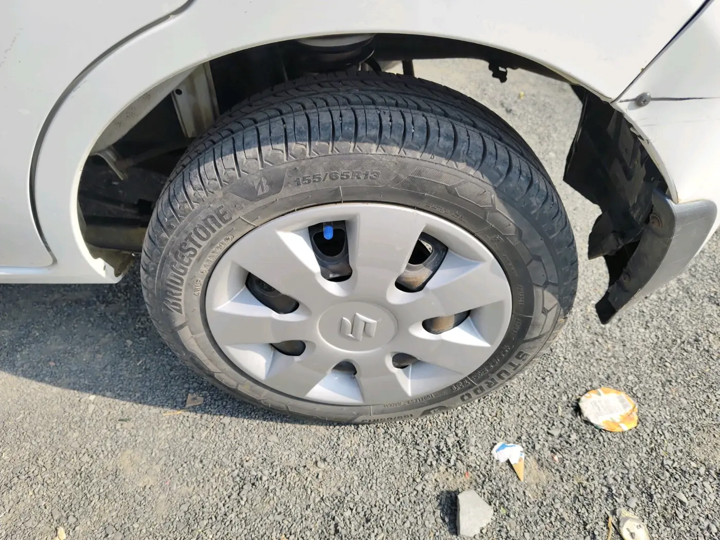 2016 Maruti Alto K10 VXI, Petrol, Manual, 86,748 km, tyre