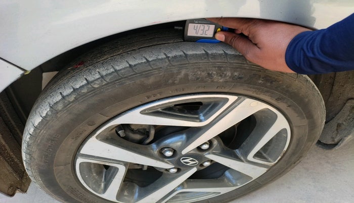 2020 Hyundai AURA SX 1.2, Petrol, Manual, 1,03,893 km, tyre