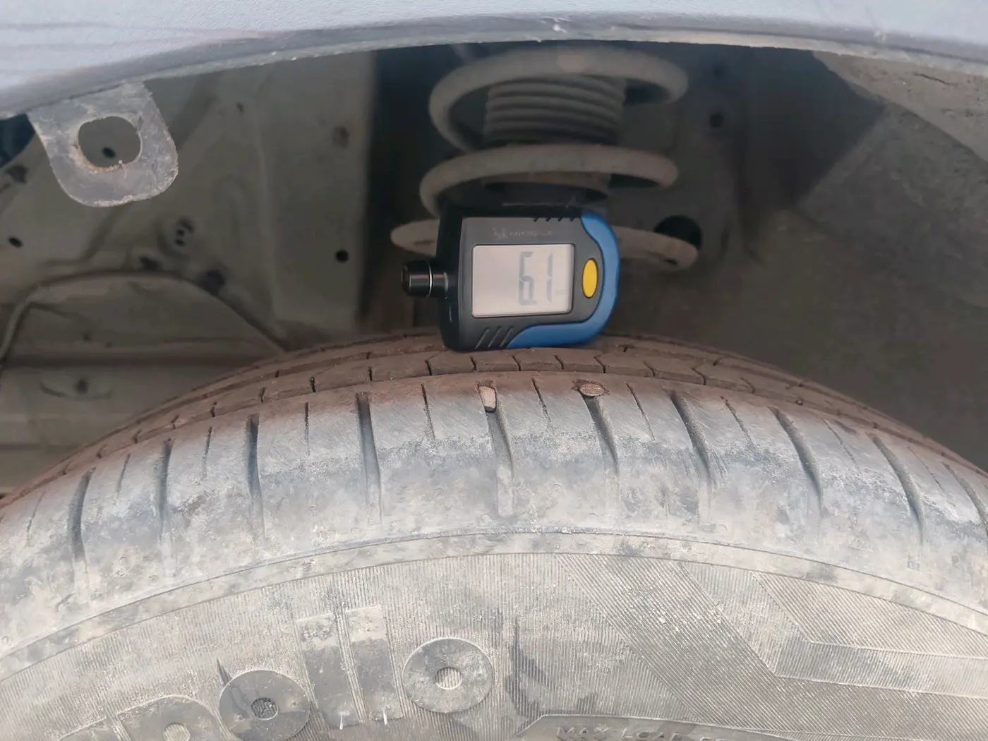 2022 Maruti XL6 ZETA MT, Petrol, Manual, 75,629 km, tyre