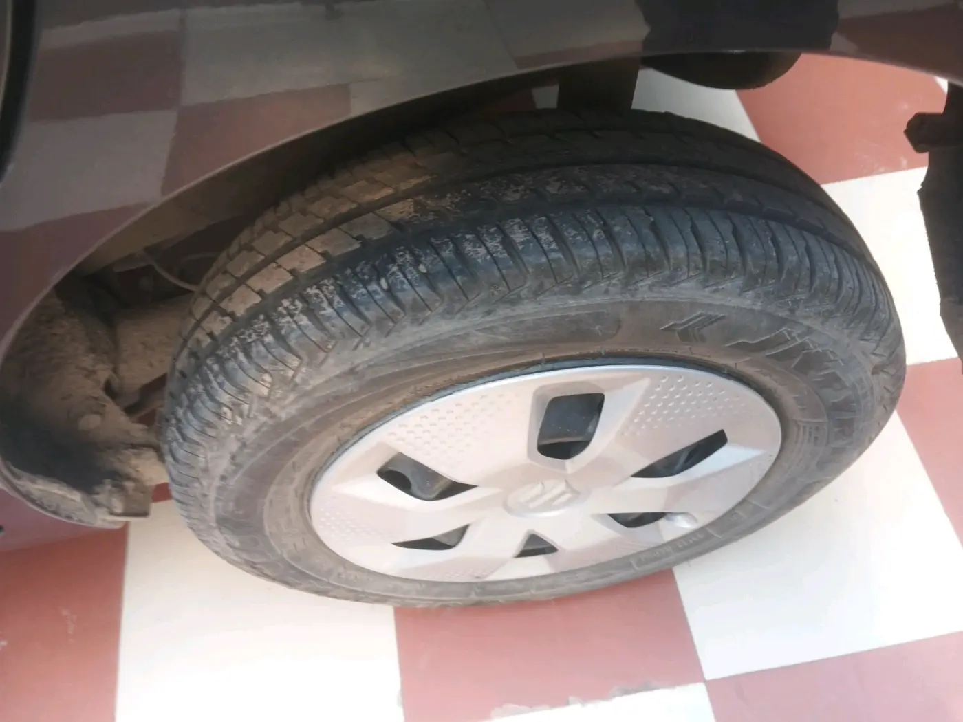 2024 Maruti Alto K10 VXi Plus (O) AGS, Petrol, Automatic, 10,929 km, tyre