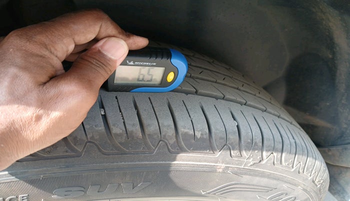 2022 Tata Harrier XZA 2.0Lkryotec halo edition, Diesel, Automatic, 66,569 km, tyre