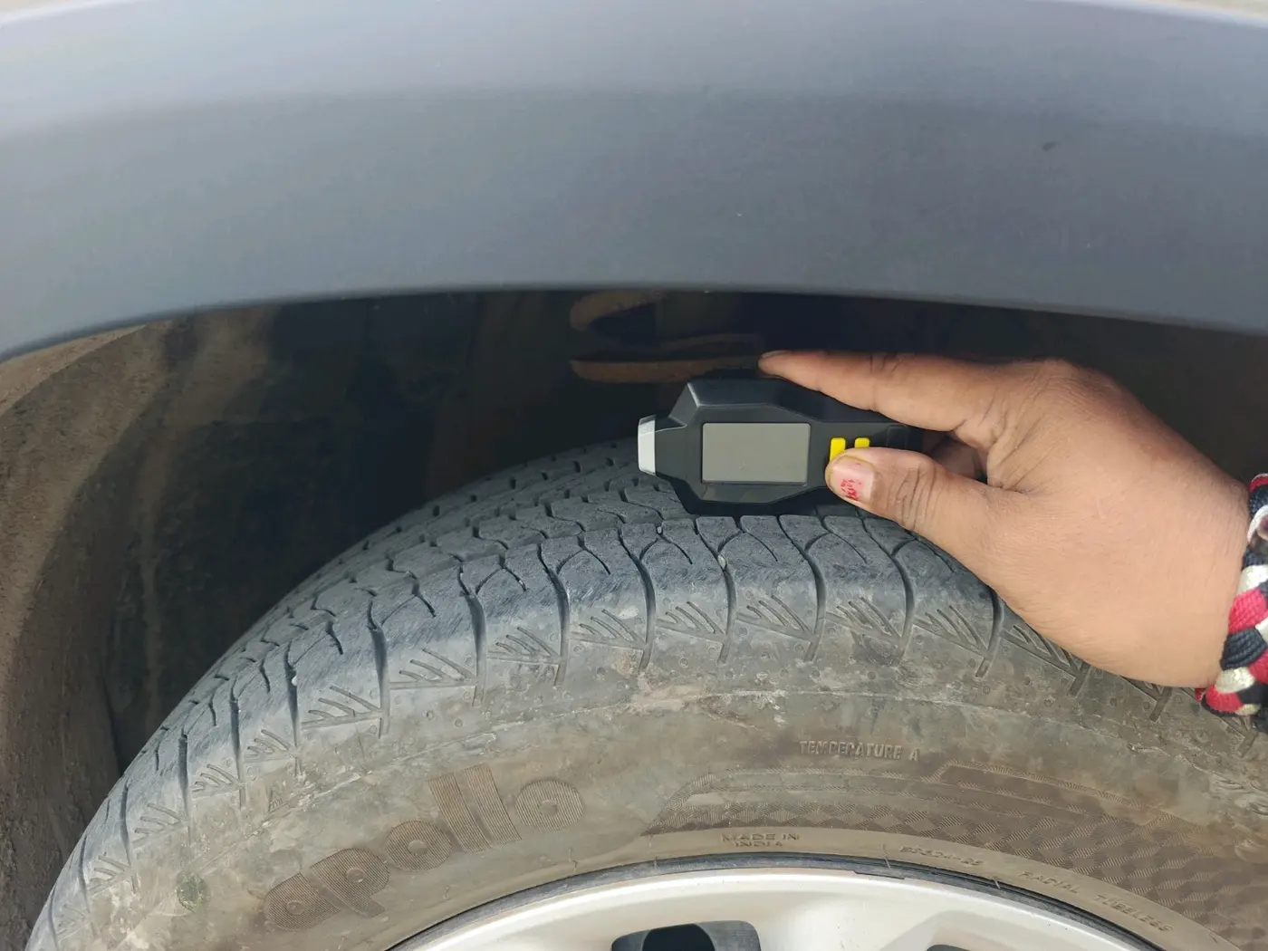 2024 Maruti Grand Vitara DELTA CNG, CNG, Manual, 21,736 km, tyre