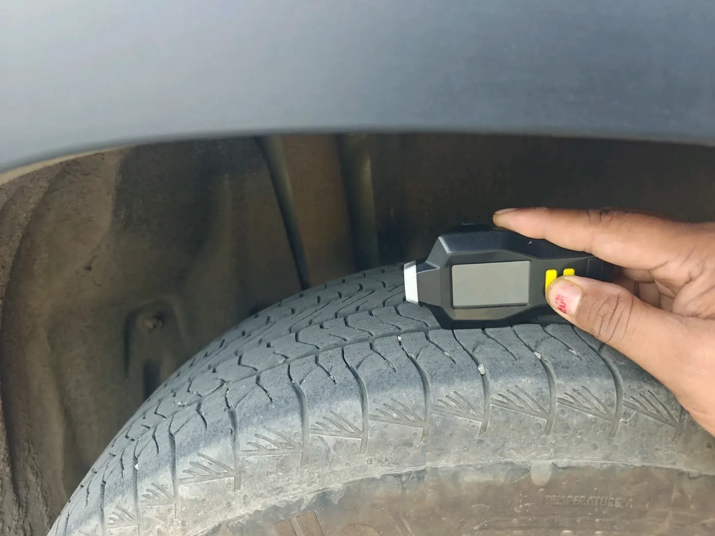 2024 Maruti Grand Vitara DELTA CNG, CNG, Manual, 21,736 km, tyre