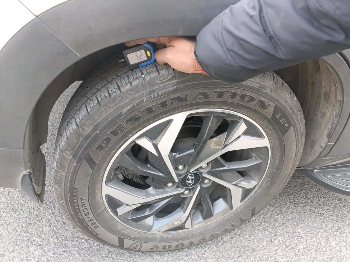 2020 Hyundai Creta SX (O) AT 1.5 DIESEL, Diesel, Automatic, 1,50,002 km, tyre