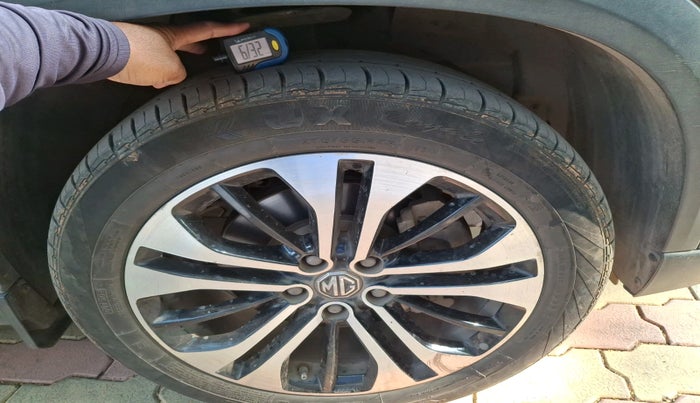 2021 MG HECTOR PLUS SHARP 1.5 PETROL TURBO HYBRID MT 6-STR, Petrol, Manual, 75,929 km, tyre