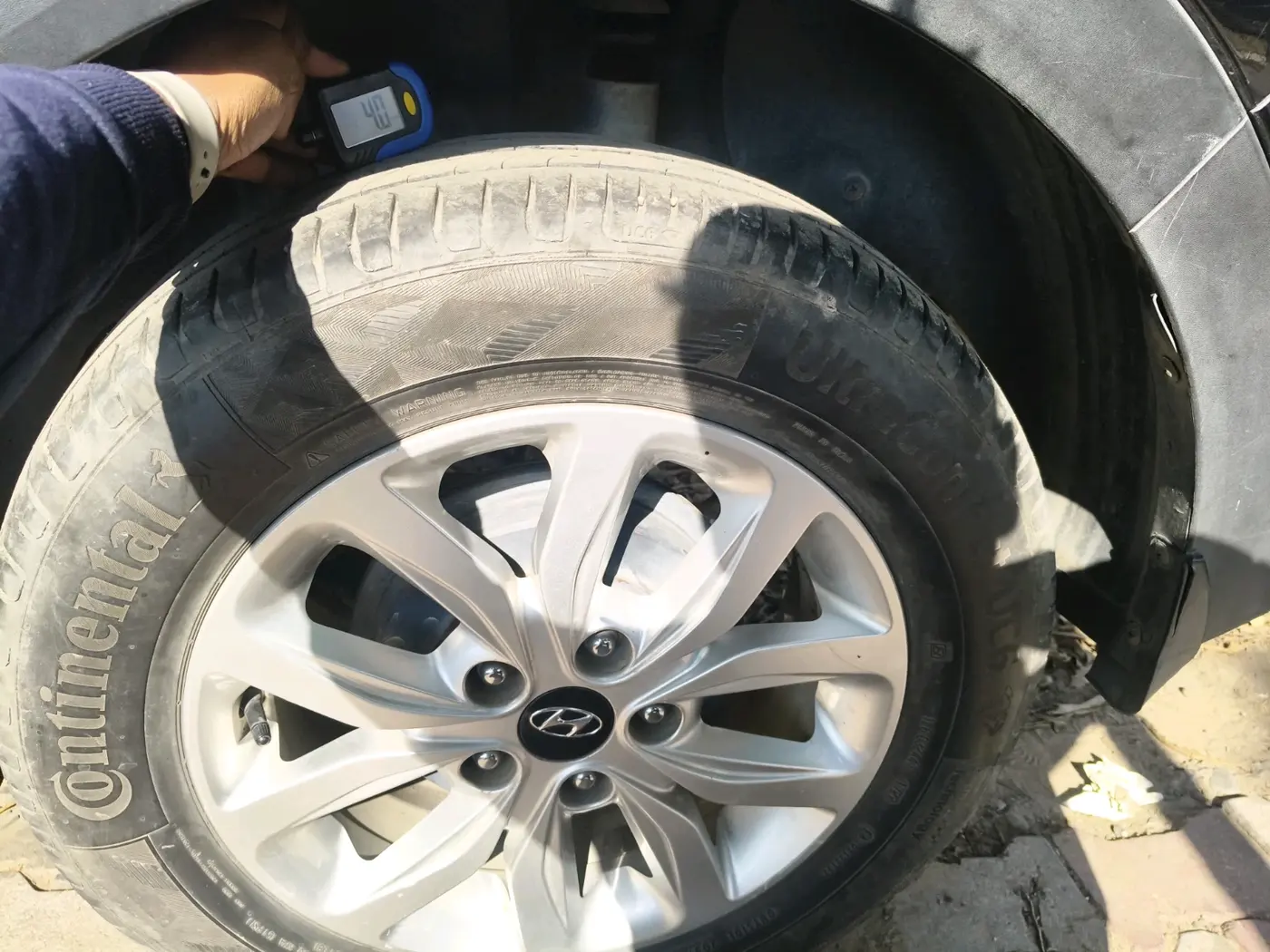 2018 Hyundai Creta S AT 1.6 DIESEL, Diesel, Automatic, 1,19,964 km, tyre