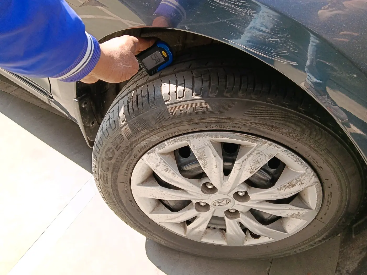 2021 Hyundai Verna S 1.5 PETROL MT, Petrol, Manual, 47,139 km, tyre