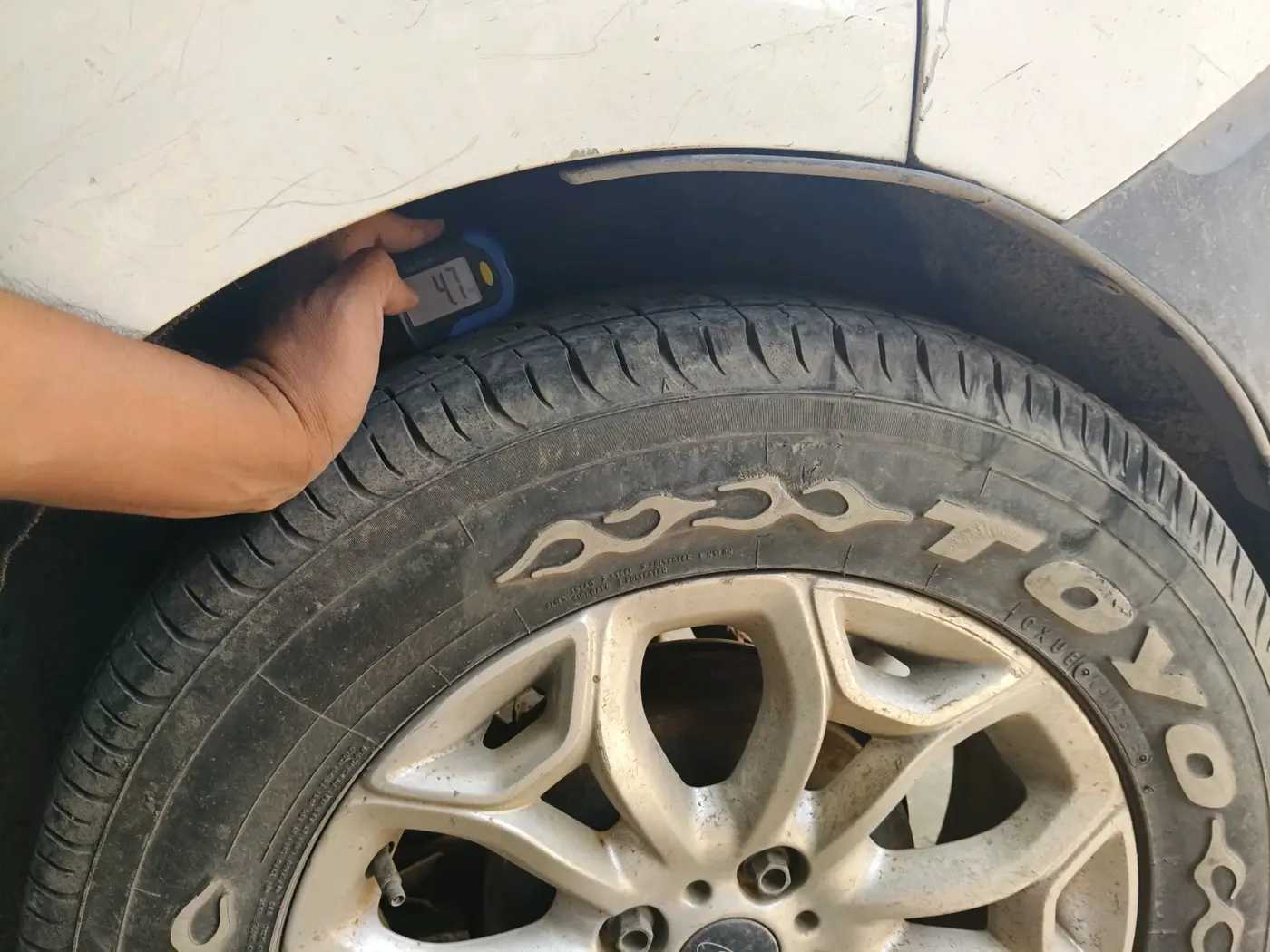 2013 Ford Ecosport TITANIUM 1.5L DIESEL, Diesel, Manual, 70,000 km, tyre