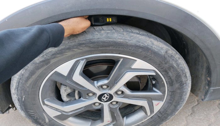 2018 Hyundai Creta SX AT 1.6 PETROL, Petrol, Automatic, 1,05,956 km, tyre