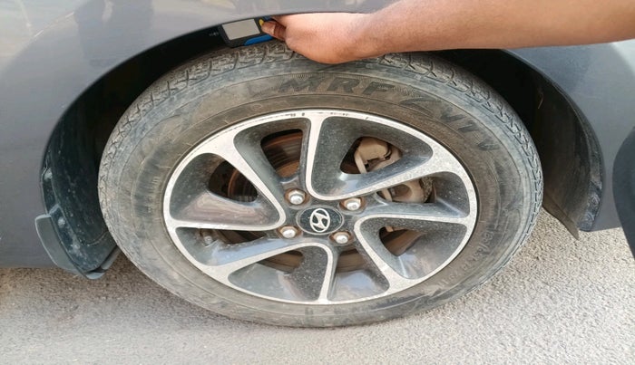 2018 Hyundai Grand i10 SPORTZ AT 1.2 KAPPA VTVT, Petrol, Automatic, 54,893 km, tyre