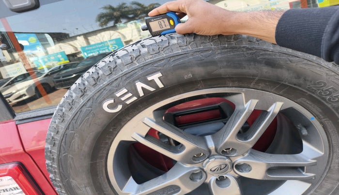 2022 Mahindra Thar LX HT PETROL 4WD MT, Petrol, Manual, 31,061 km, tyre