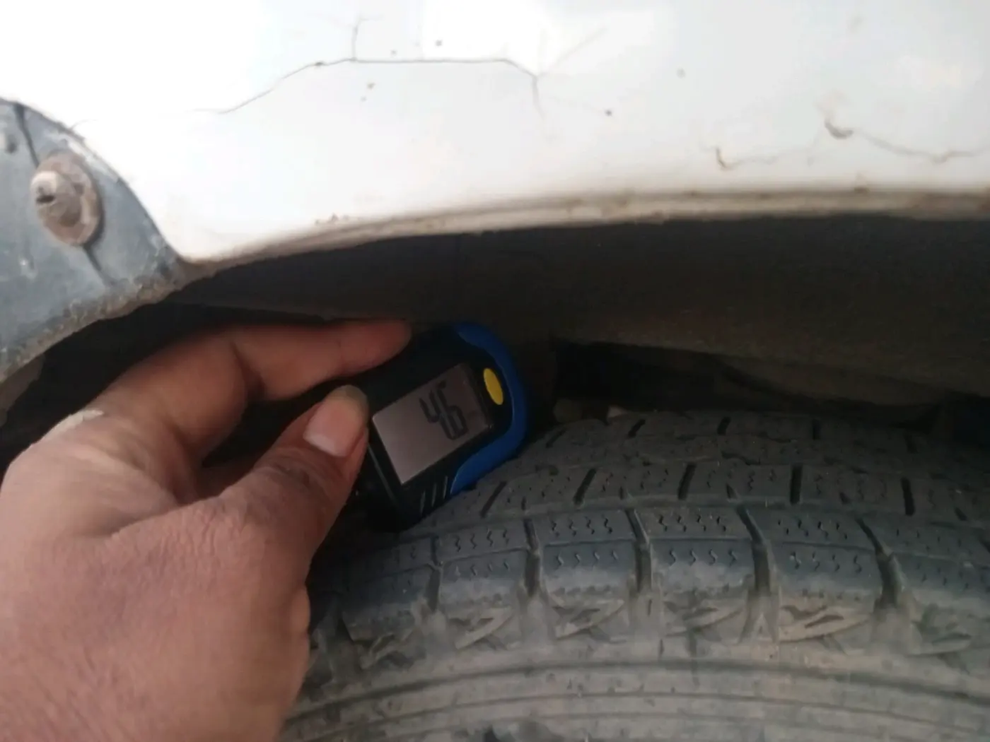 2011 Maruti Alto LXI, Petrol, Manual, 99,169 km, tyre