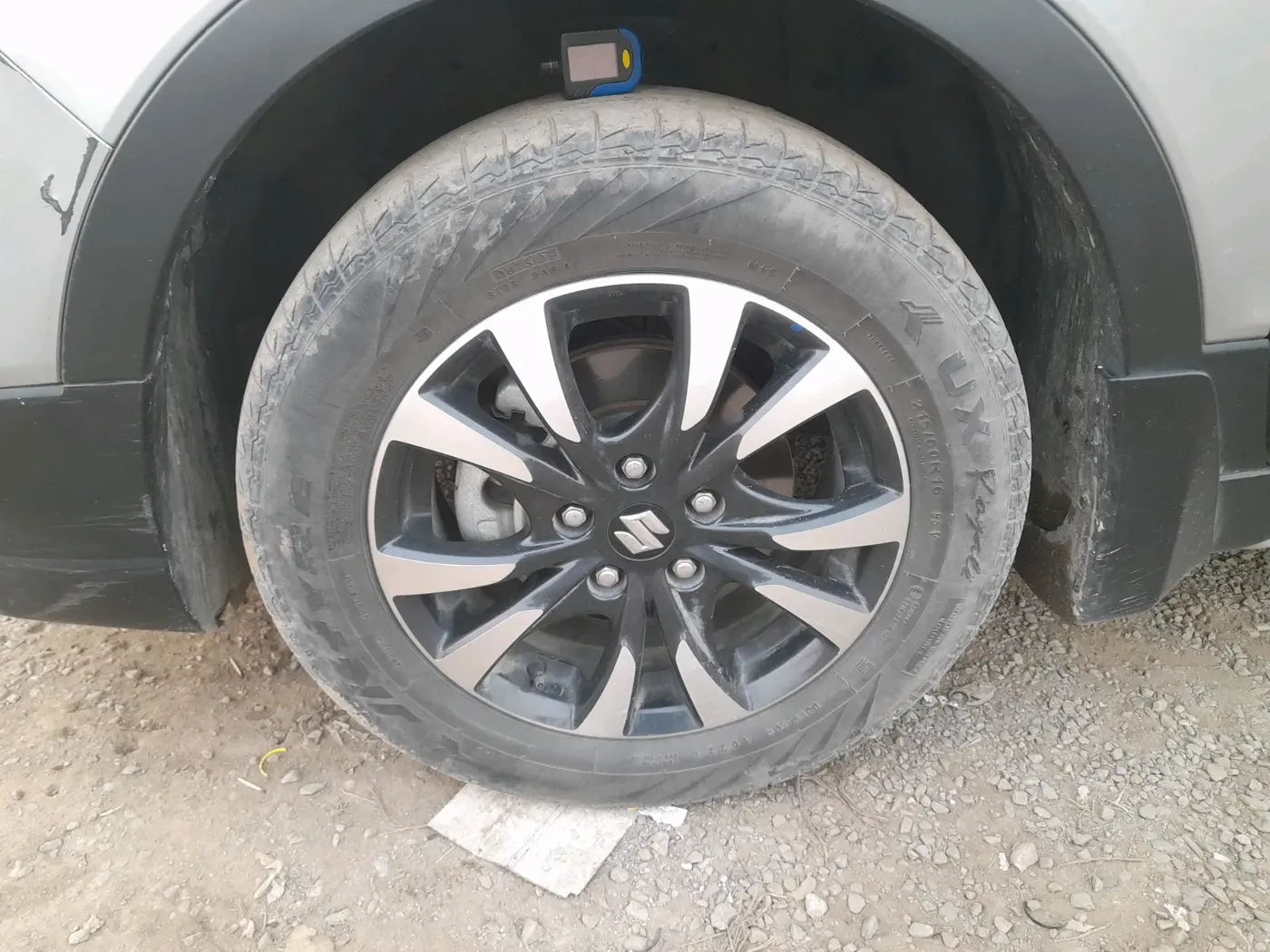 2022 Maruti S Cross ZETA 1.5, Petrol, Manual, 46,311 km, tyre