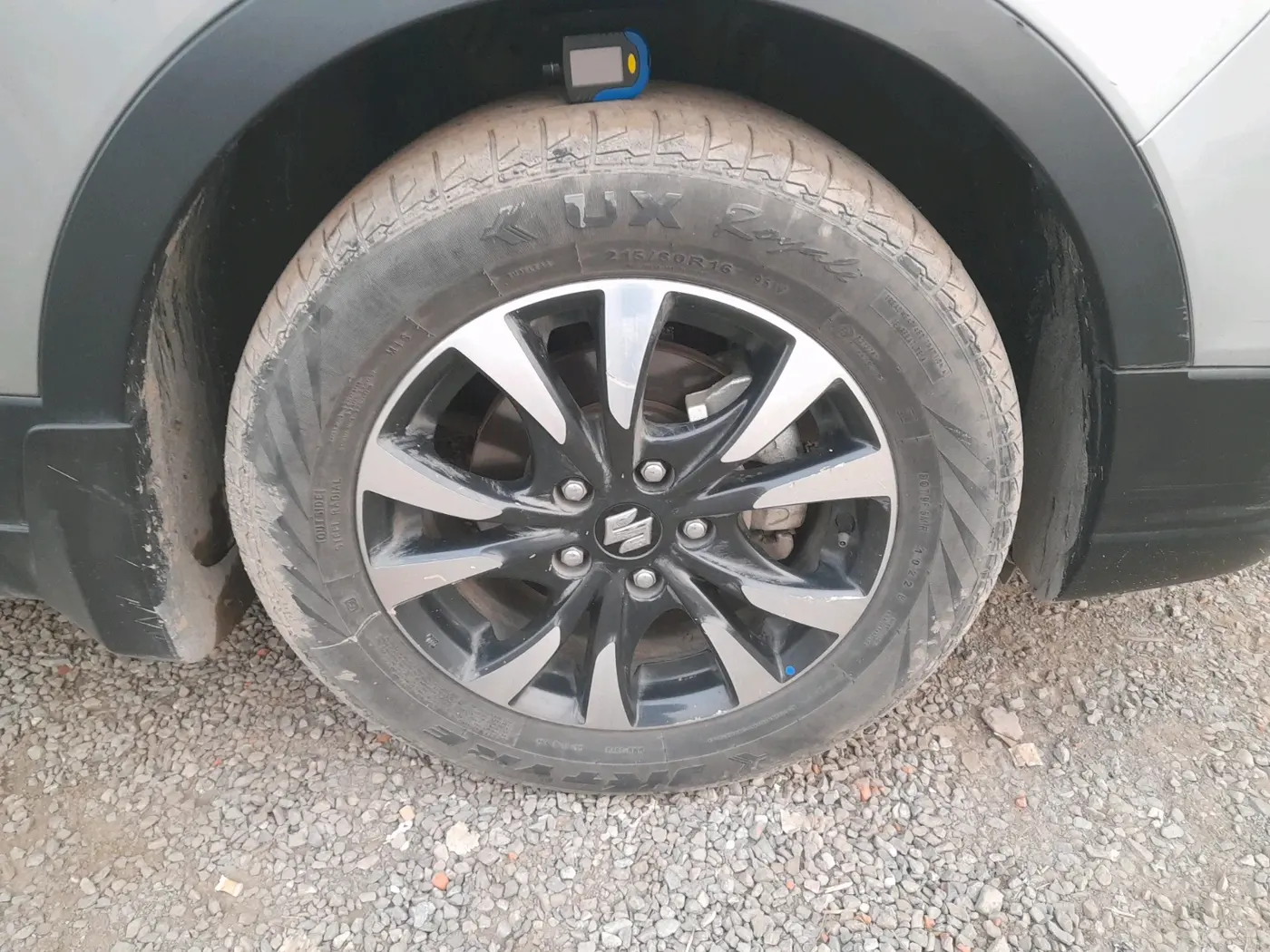 2022 Maruti S Cross ZETA 1.5, Petrol, Manual, 46,311 km, tyre