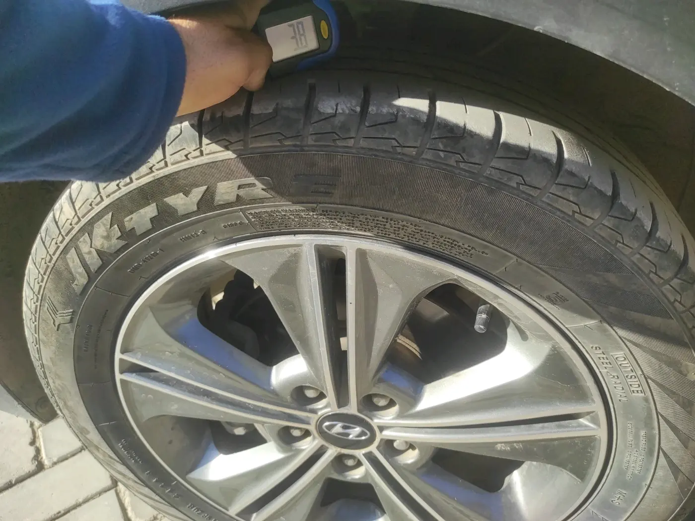 2016 Hyundai Creta SX PLUS AT 1.6 DIESEL, Diesel, Automatic, 1,12,872 km, tyre
