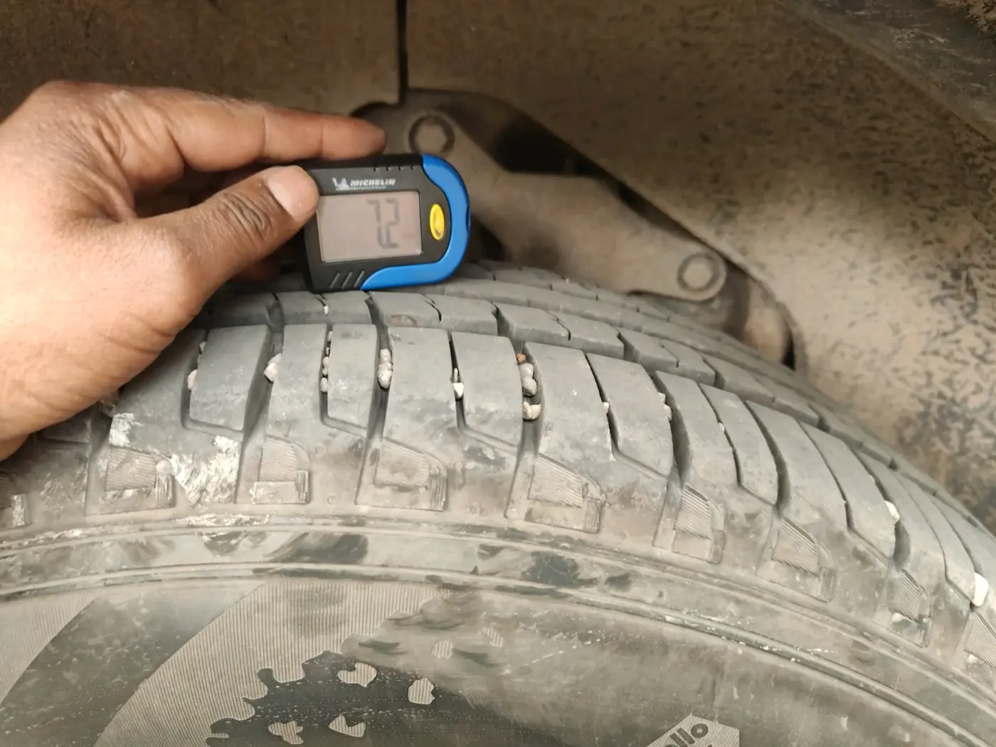 2021 Tata Harrier XT PLUS 2.0L KRYOTEC, Diesel, Manual, 85,000 km, tyre