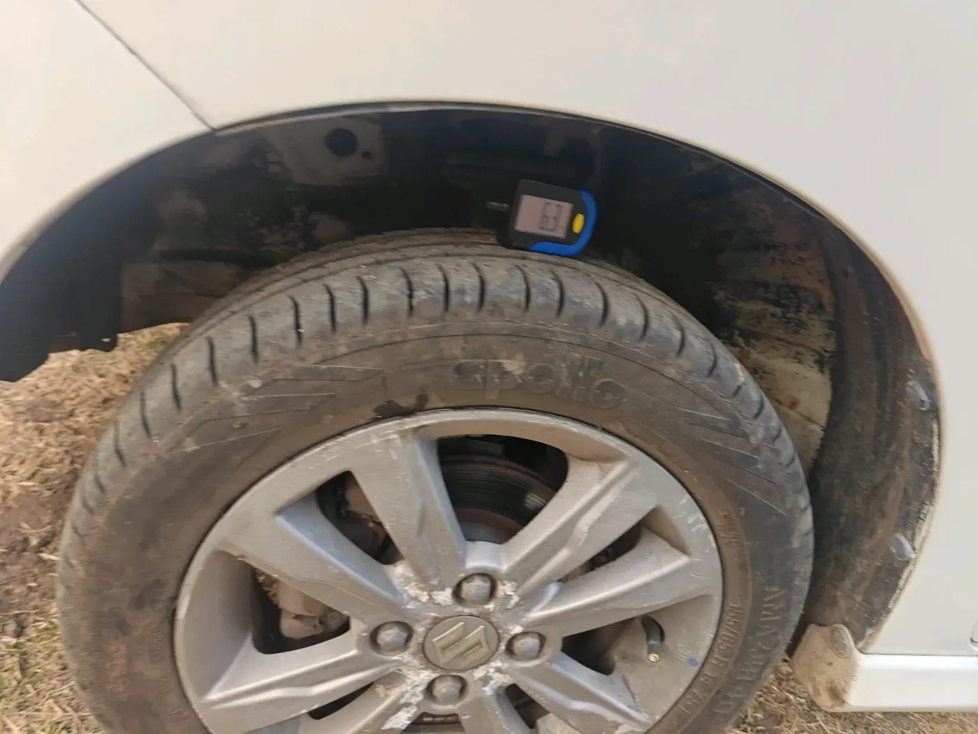 2014 Maruti Wagon R Stingray VXI, Petrol, Manual, 47,257 km, tyre