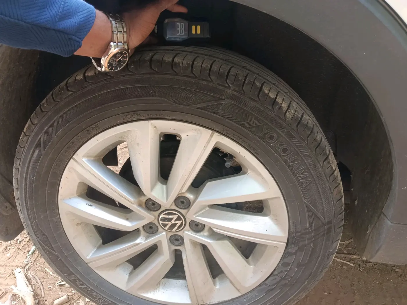 2022 Volkswagen TAIGUN HIGHLINE 1.0 TSI AT, Petrol, Automatic, 68,079 km, tyre