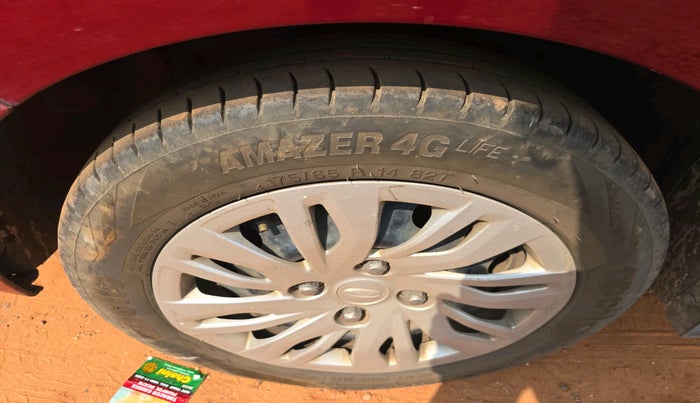 2019 Ford Figo Aspire TREND PLUS 1.2 PETROL, Petrol, Manual, 1,06,686 km, tyre