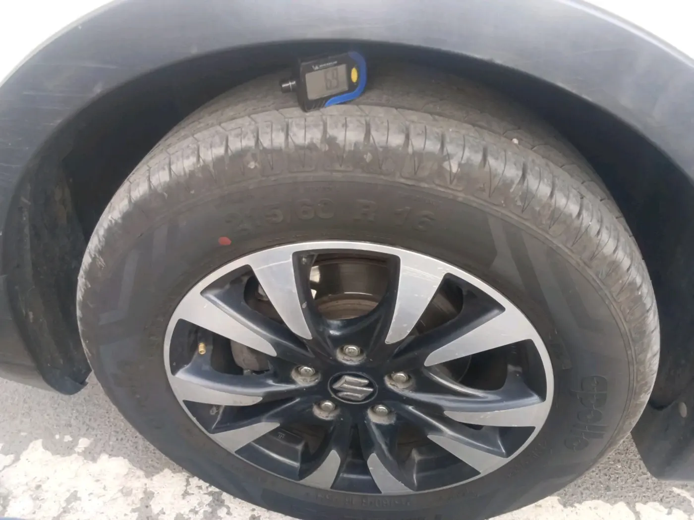 2018 Maruti S Cross DELTA 1.3, Diesel, Manual, 96,824 km, tyre