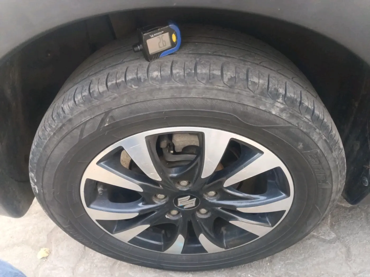 2018 Maruti S Cross DELTA 1.3, Diesel, Manual, 96,824 km, tyre
