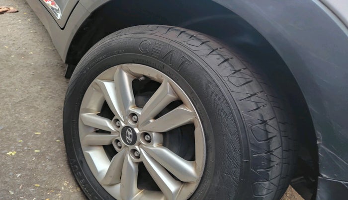 2016 Hyundai Creta  SX 1.6 Petrol , Petrol, Manual, 1,15,490 km, tyre