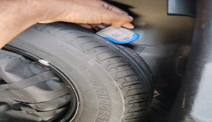 2023 Tata NEXON XZ PLUS PETROL SUNROOF DARK EDITION, Petrol, Manual, 27,550 km, tyre