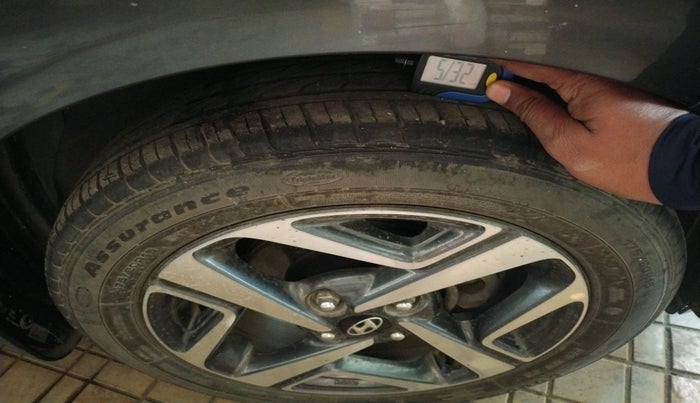 2021 Hyundai AURA SX 1.2, Petrol, Manual, 16,432 km, tyre