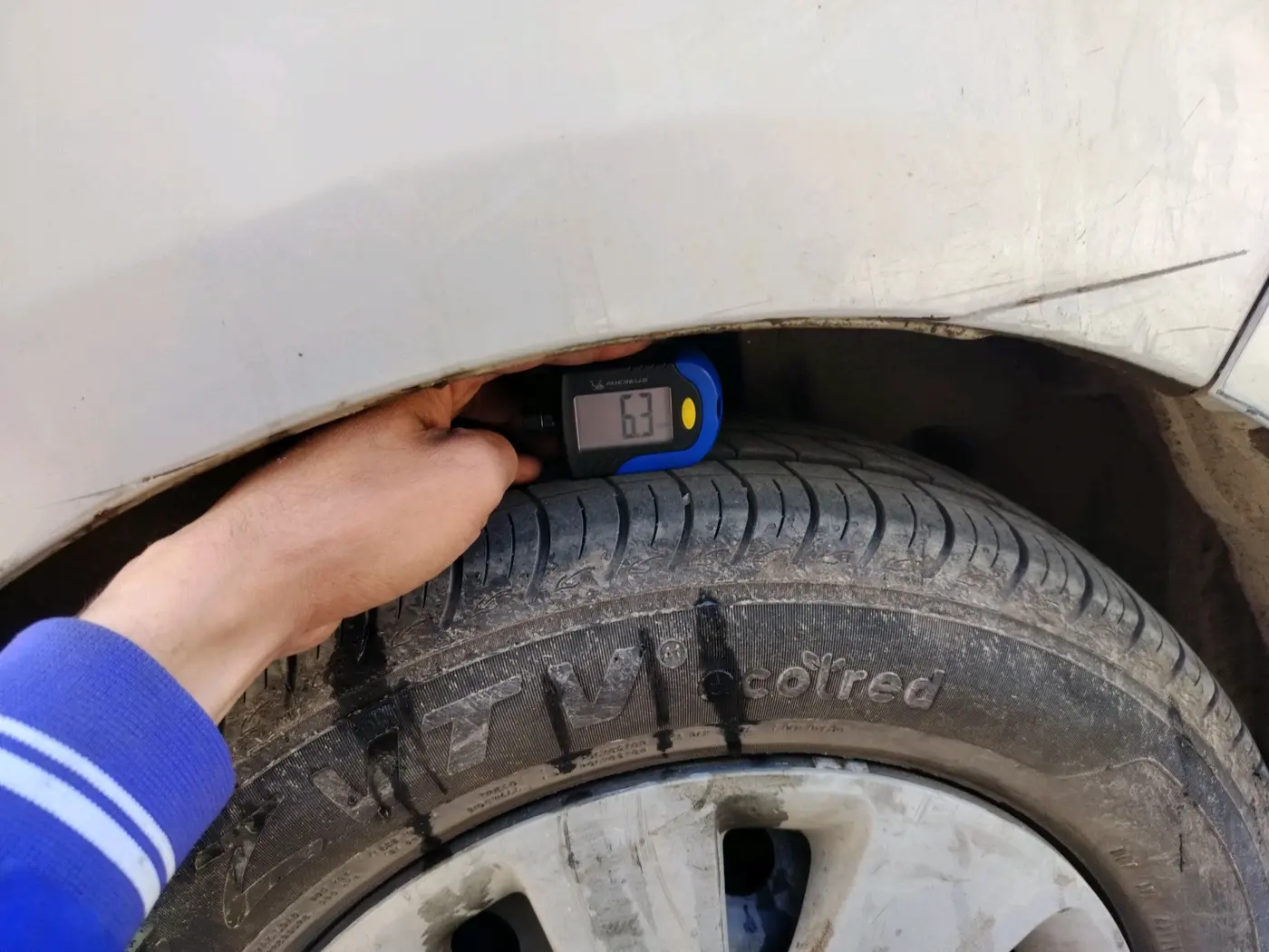 2018 Maruti Ertiga VXI, Petrol, Manual, 1,49,762 km, tyre
