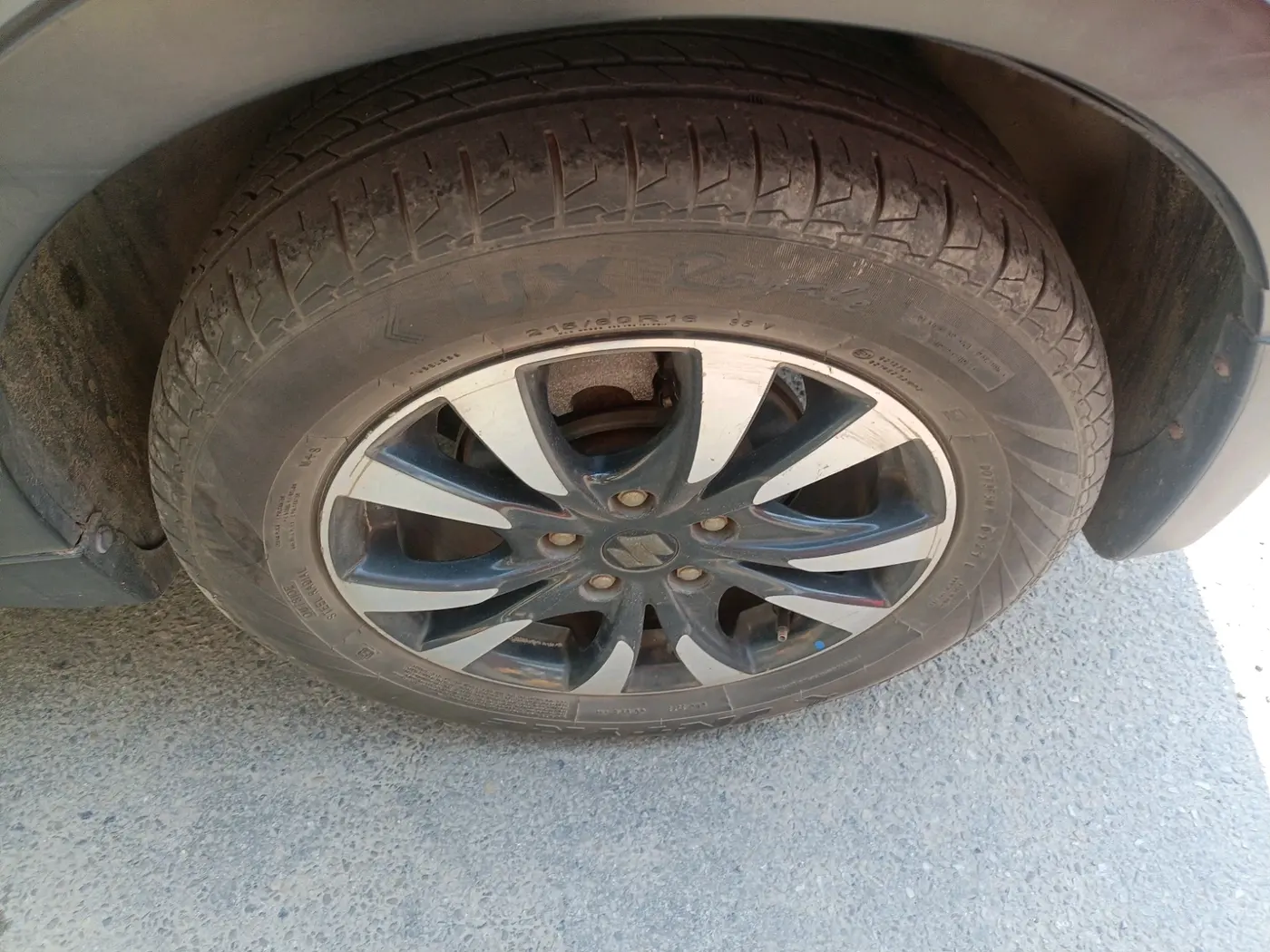 2018 Maruti S Cross ZETA 1.3, Diesel, Manual, 97,035 km, tyre