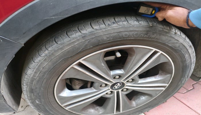 2017 Hyundai Creta SX PLUS AT 1.6 DIESEL, Diesel, Automatic, 99,917 km, tyre