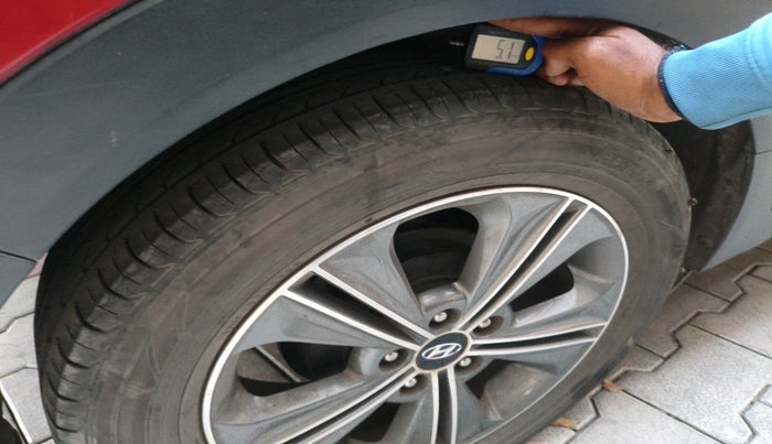 2017 Hyundai Creta SX PLUS AT 1.6 DIESEL, Diesel, Automatic, 99,917 km, tyre