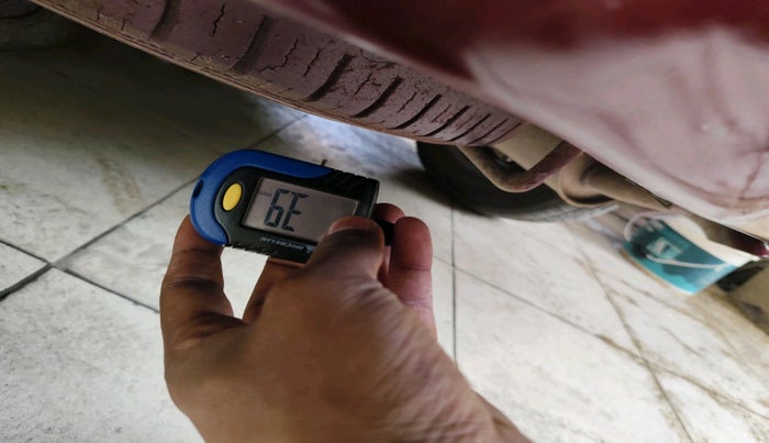 2014 Maruti Ertiga VXI CNG, Petrol, Manual, 78,319 km, tyre