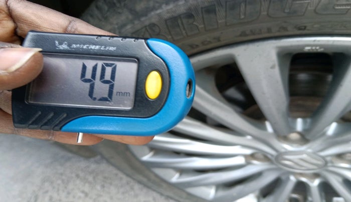 2017 Maruti Ciaz ALPHA 1.4 PETROL, Petrol, Manual, 91,713 km, tyre