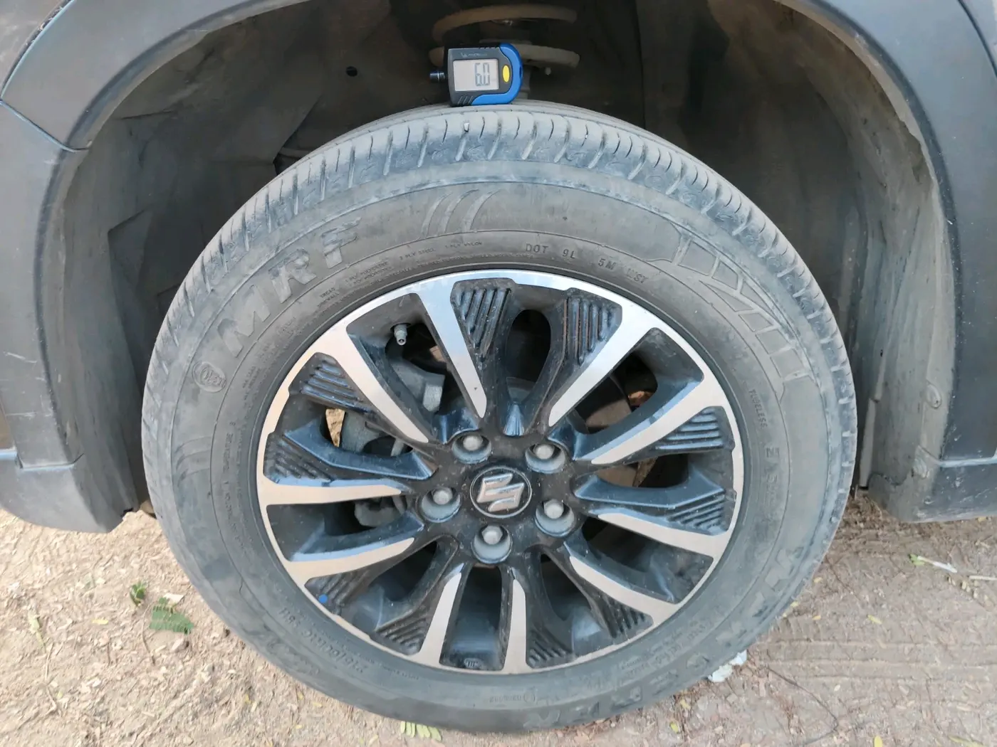 2022 Maruti Vitara Brezza ZXI PLUS AT SHVS, Petrol, Automatic, 42,322 km, tyre