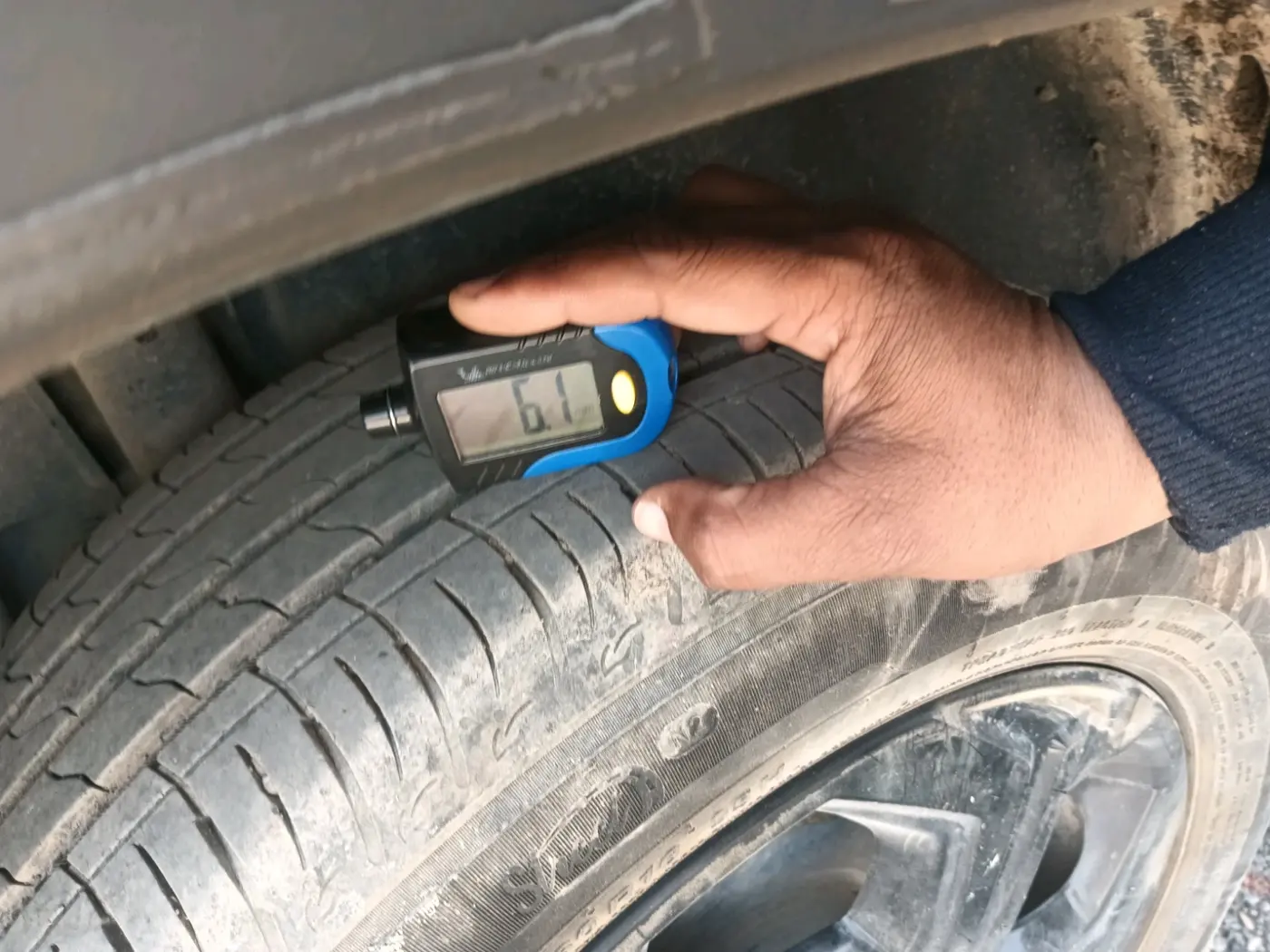 2024 Maruti BREZZA ZXI S-CNG, CNG, Manual, 52,000 km, tyre
