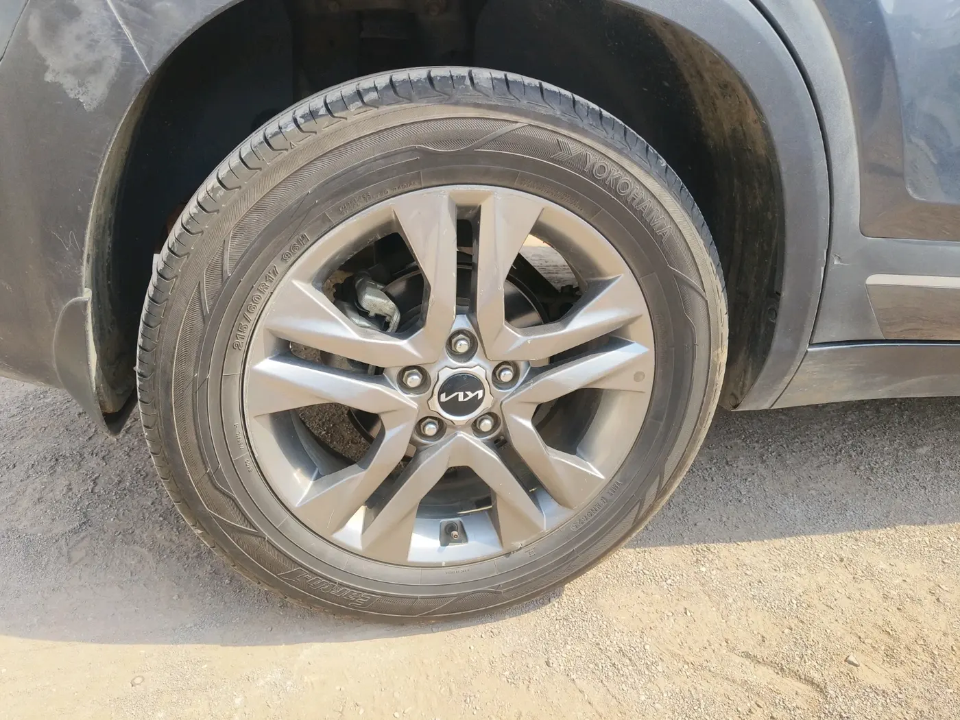 2022 KIA SELTOS HTX PLUS 1.5 DIESEL, Diesel, Manual, 1,08,000 km, tyre