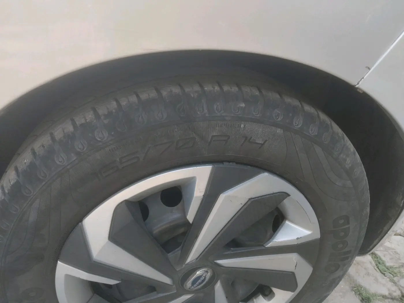 2021 Datsun Redi Go T(O), Petrol, Manual, 59,482 km, tyre