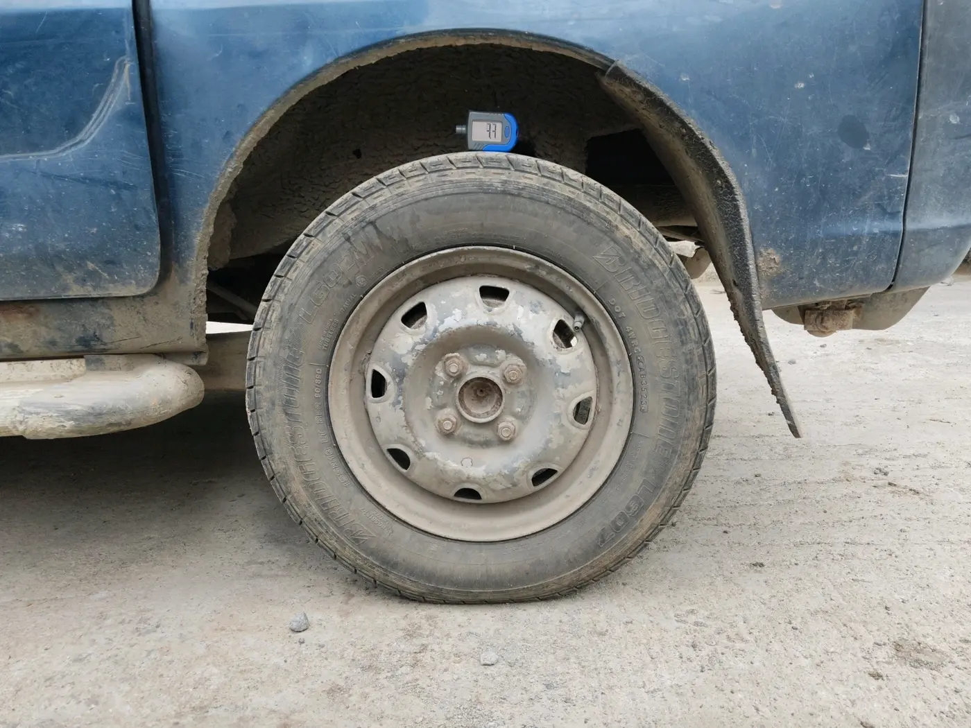 2011 Maruti Eeco 5 STR, Petrol, Manual, 1,27,517 km, tyre