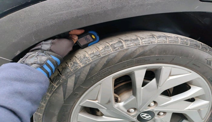 2021 Hyundai Creta SX (O) 1.4 TURBO DCT, Petrol, Automatic, 42,250 km, tyre