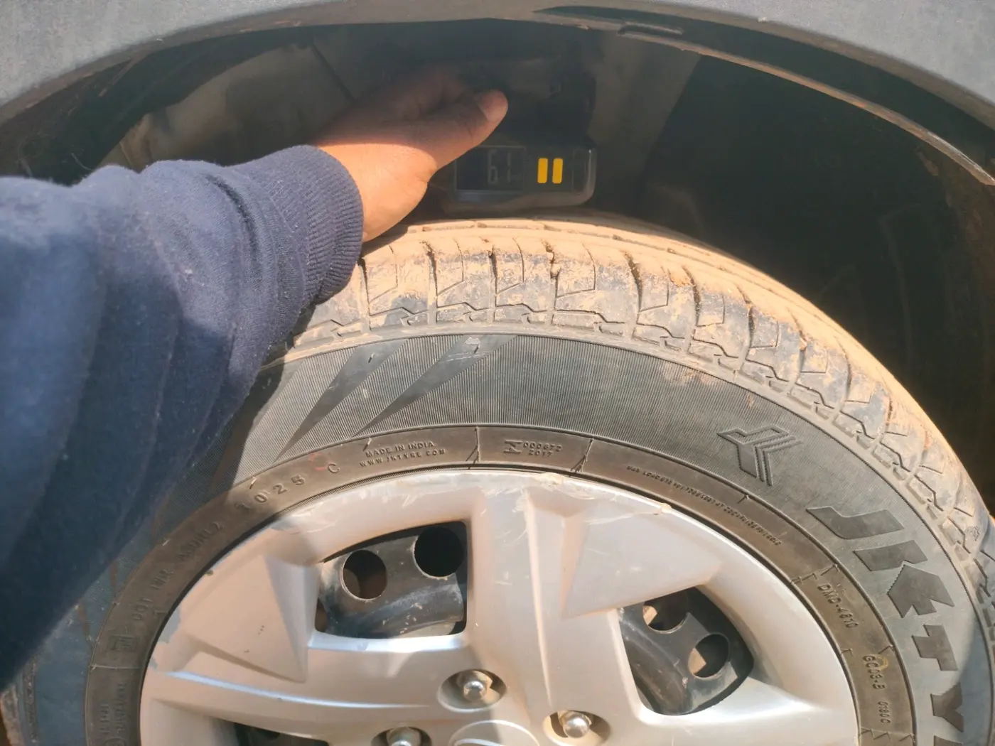2021 Hyundai VENUE S+ 1.2, Petrol, Manual, 59,188 km, tyre