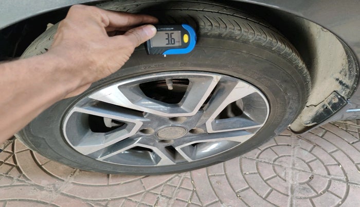 2021 Tata TIGOR XZA PLUS PETROL, Petrol, Automatic, 50,223 km, tyre