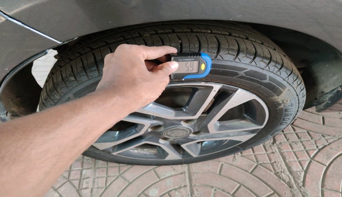 2021 Tata TIGOR XZA PLUS PETROL, Petrol, Automatic, 50,223 km, tyre